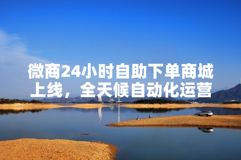 微商24小时自助下单商城上线，全天候自动化运营助力创业无忧