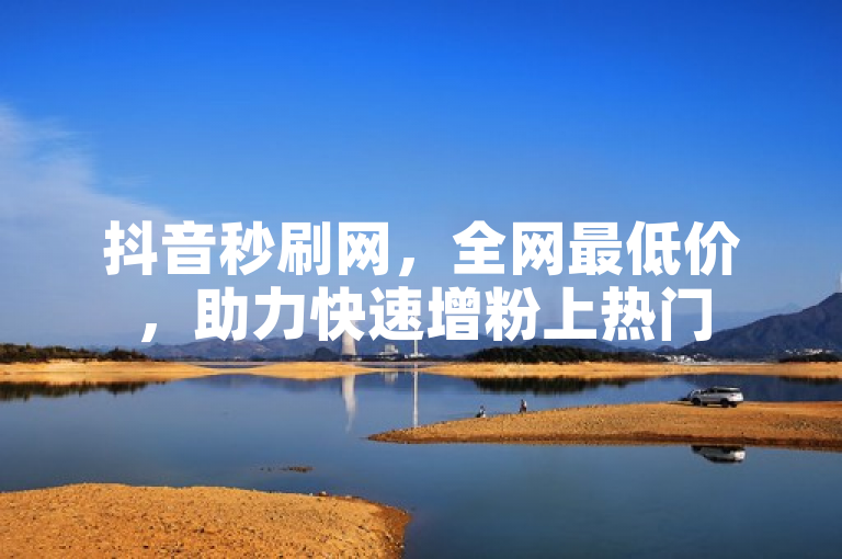抖音秒刷网，全网最低价，助力快速增粉上热门