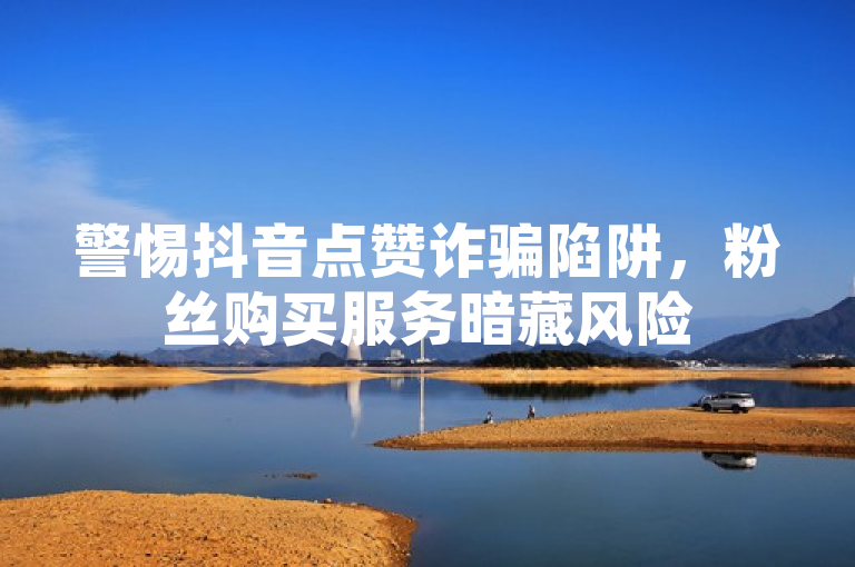 警惕抖音点赞诈骗陷阱，粉丝购买服务暗藏风险