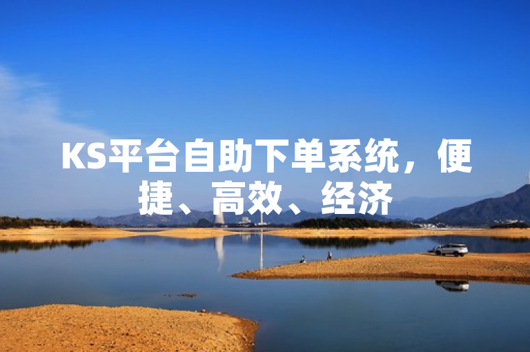 KS平台自助下单系统，便捷、高效、经济