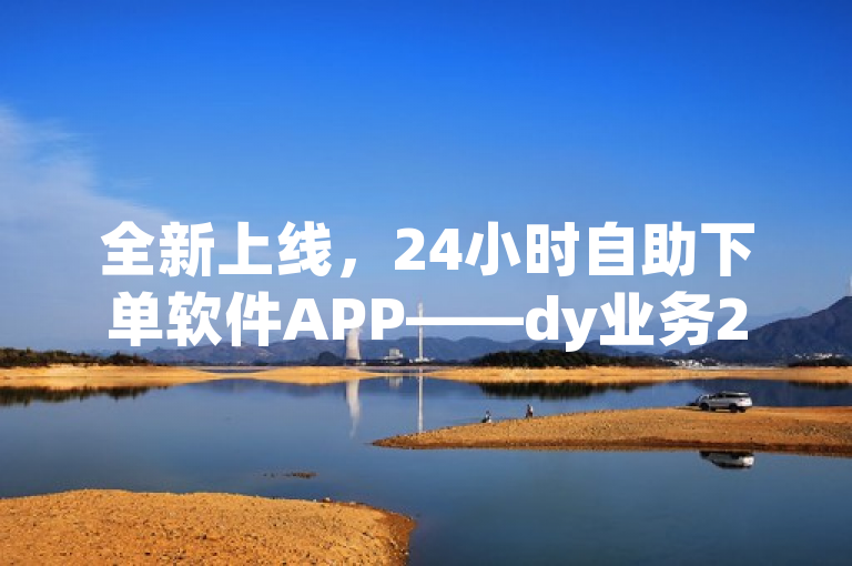 全新上线，24小时自助下单软件APP——dy业务24h，随时随地轻松下单！