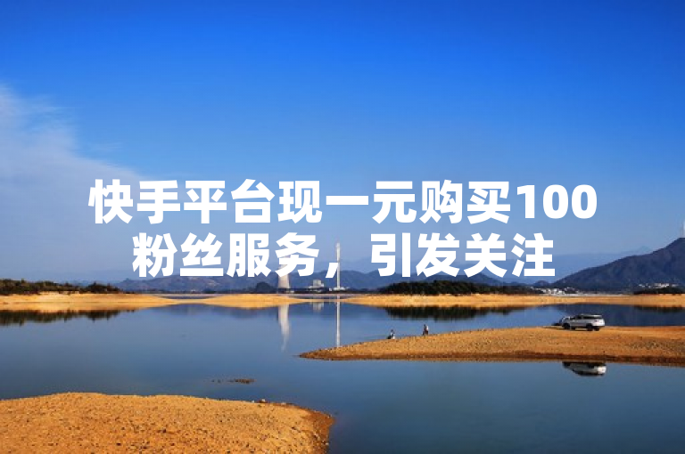 快手平台现一元购买100粉丝服务，引发关注