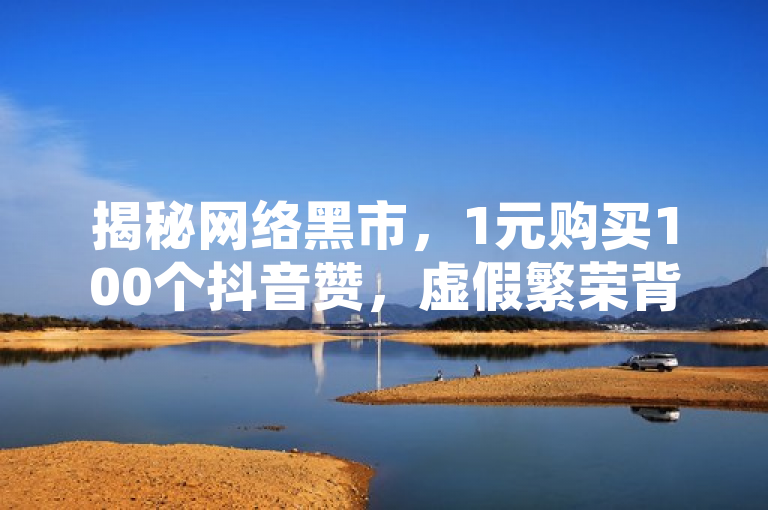 揭秘网络黑市，1元购买100个抖音赞，虚假繁荣背后的真相