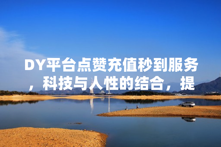 DY平台点赞充值秒到服务，科技与人性的结合，提升社交互动体验，涵盖了dy点赞充值秒到这一服务的特点和背景，同时也暗示了其背后的技术支持、人性需求以及商业驱动。它简洁明了，能够吸引读者的注意力，同时提供了足够的信息，让读者对文章的主题有一个大致的了解。