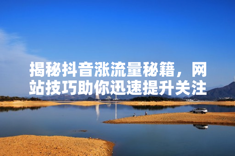 揭秘抖音涨流量秘籍，网站技巧助你迅速提升关注度