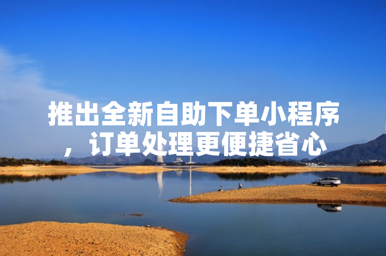 推出全新自助下单小程序，订单处理更便捷省心