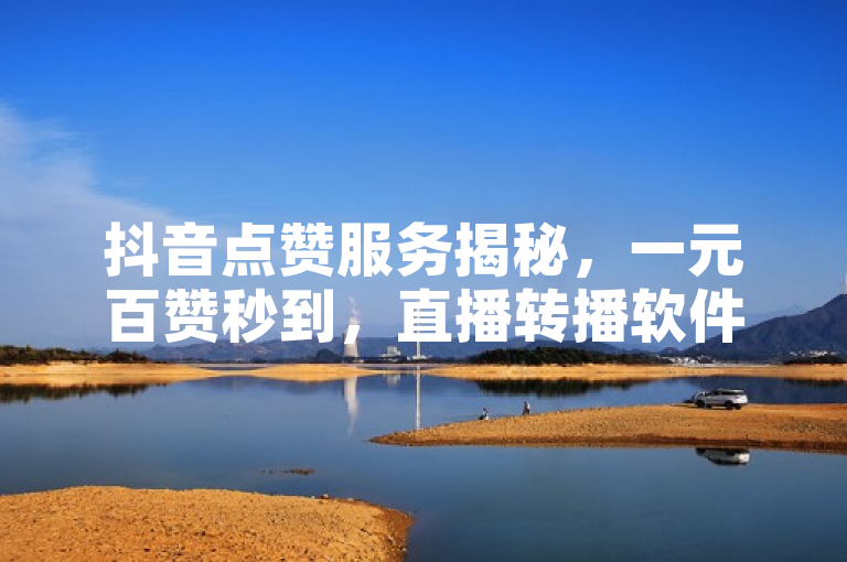 抖音点赞服务揭秘，一元百赞秒到，直播转播软件引关注