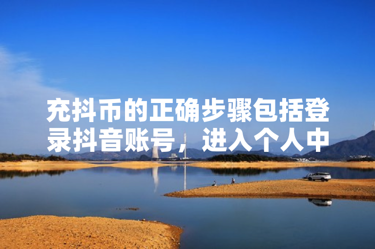 充抖币的正确步骤包括登录抖音账号，进入个人中心，找到钱包选项并选择抖币进行充值。