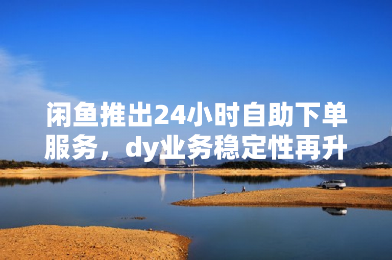 闲鱼推出24小时自助下单服务，dy业务稳定性再升级