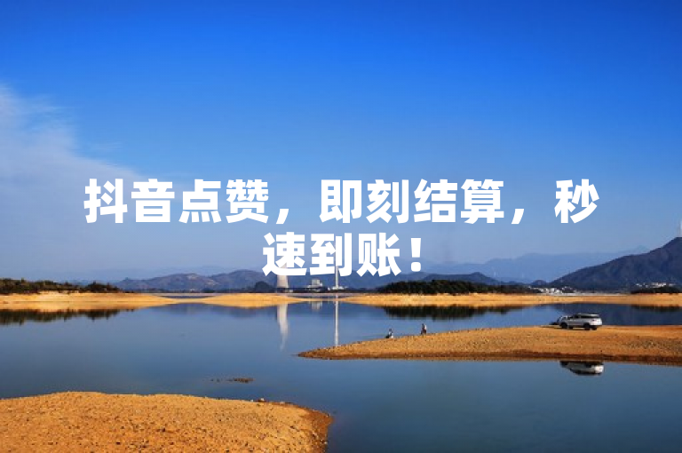抖音点赞，即刻结算，秒速到账！