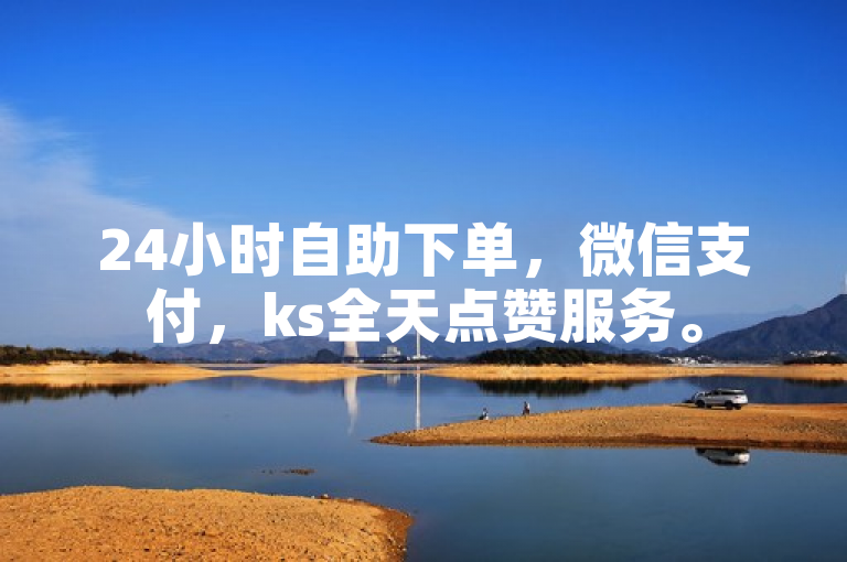 24小时自助下单，微信支付，ks全天点赞服务。