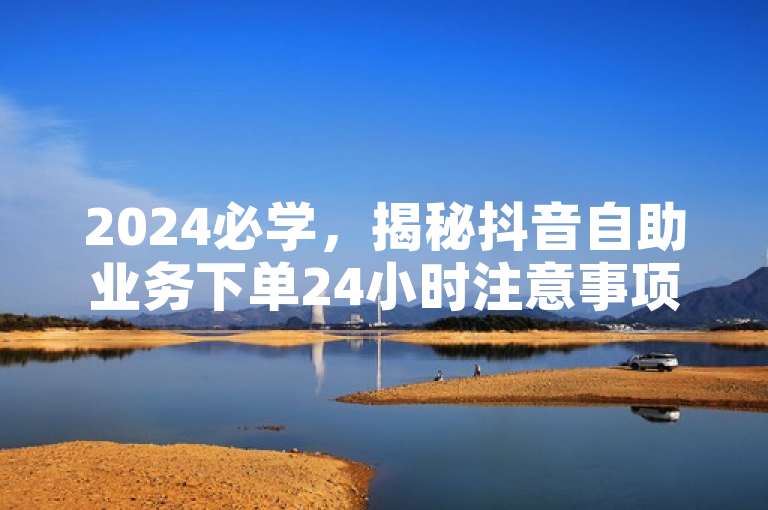 2024必学，揭秘抖音自助业务下单24小时注意事项攻略！
