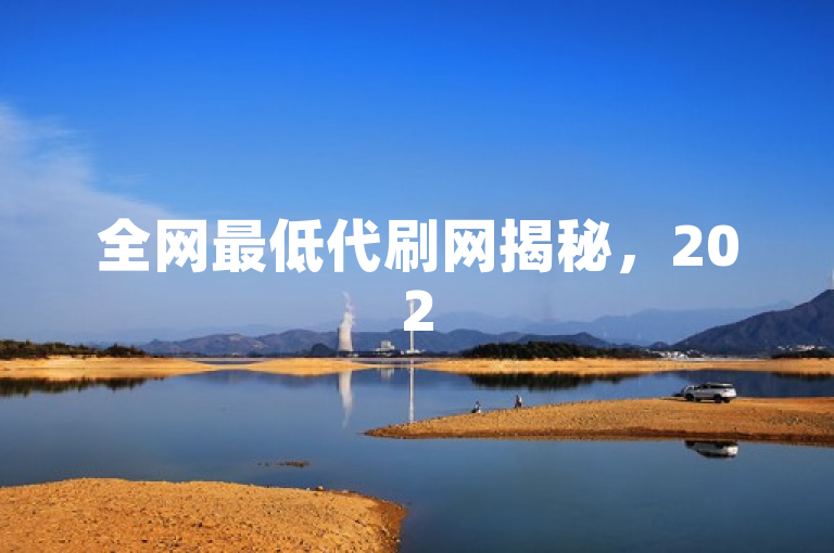 全网最低代刷网揭秘，2025必学，提供最实惠的SEO服务！