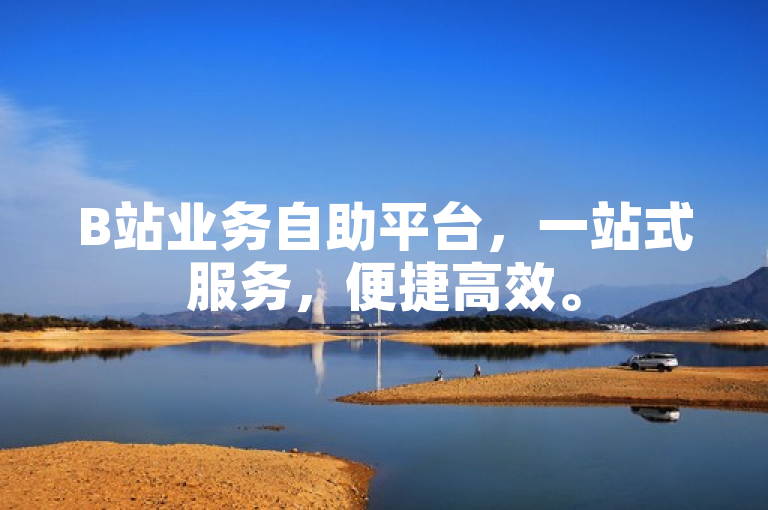 B站业务自助平台，一站式服务，便捷高效。