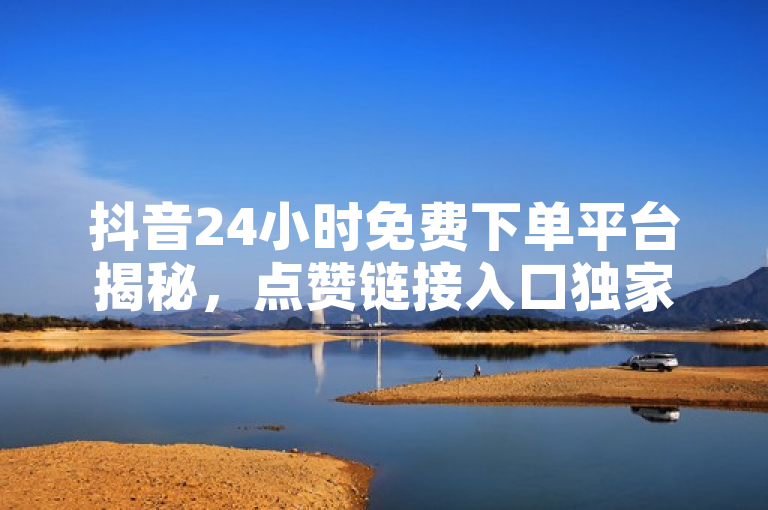 抖音24小时免费下单平台揭秘，点赞链接入口独家再战。