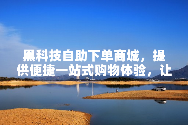 黑科技自助下单商城，提供便捷一站式购物体验，让科技为你服务。