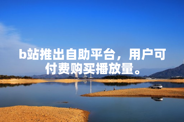 b站推出自助平台，用户可付费购买播放量。