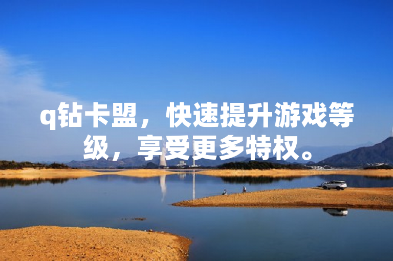 q钻卡盟，快速提升游戏等级，享受更多特权。
