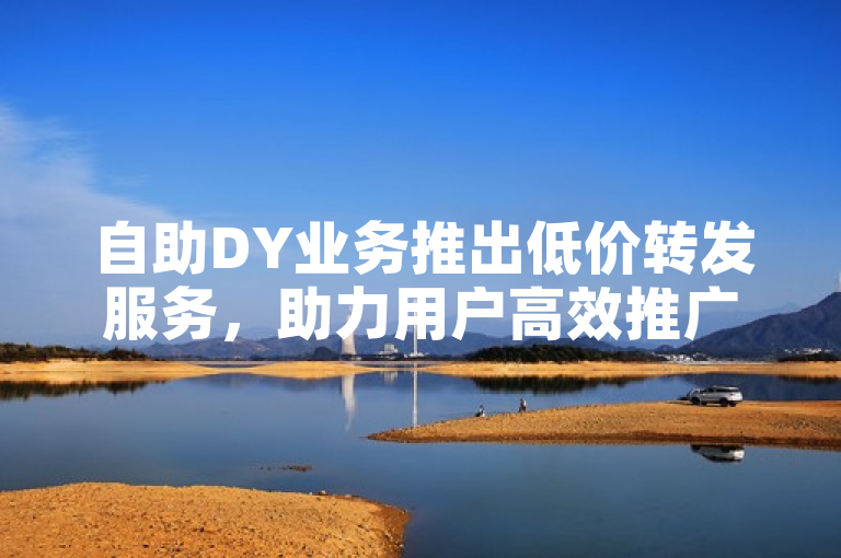 自助DY业务推出低价转发服务，助力用户高效推广。