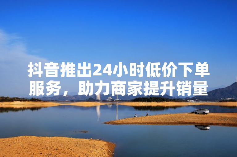 抖音推出24小时低价下单服务，助力商家提升销量。