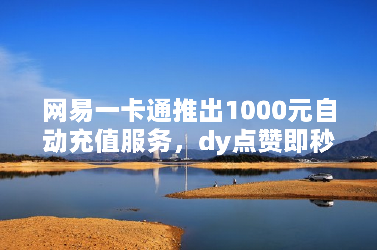 网易一卡通推出1000元自动充值服务，dy点赞即秒到账。
