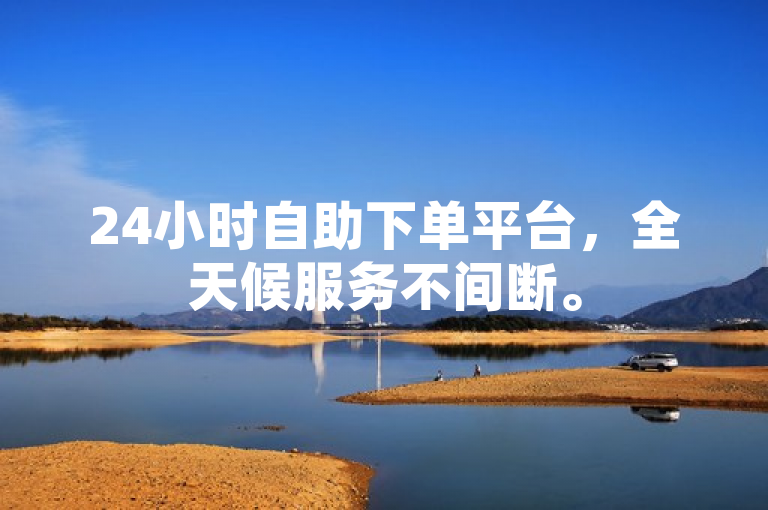 24小时自助下单平台，全天候服务不间断。