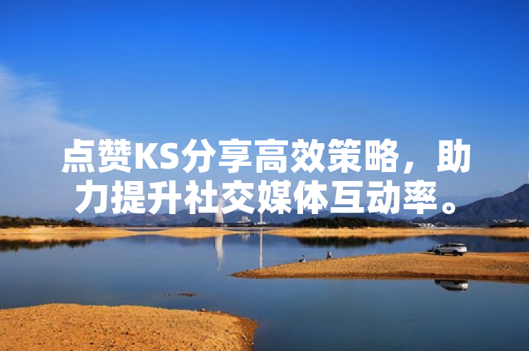 点赞KS分享高效策略，助力提升社交媒体互动率。