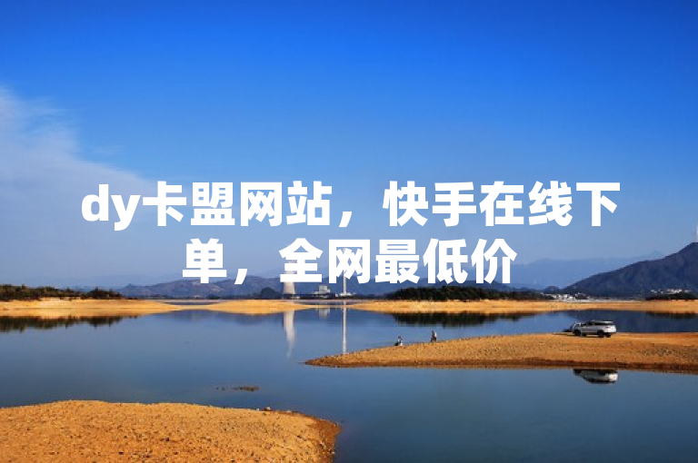 dy卡盟网站，快手在线下单，全网最低价