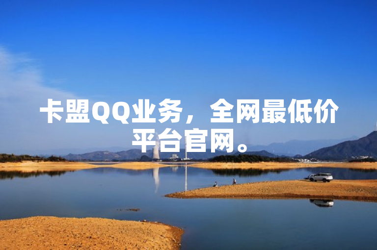 卡盟QQ业务，全网最低价平台官网。