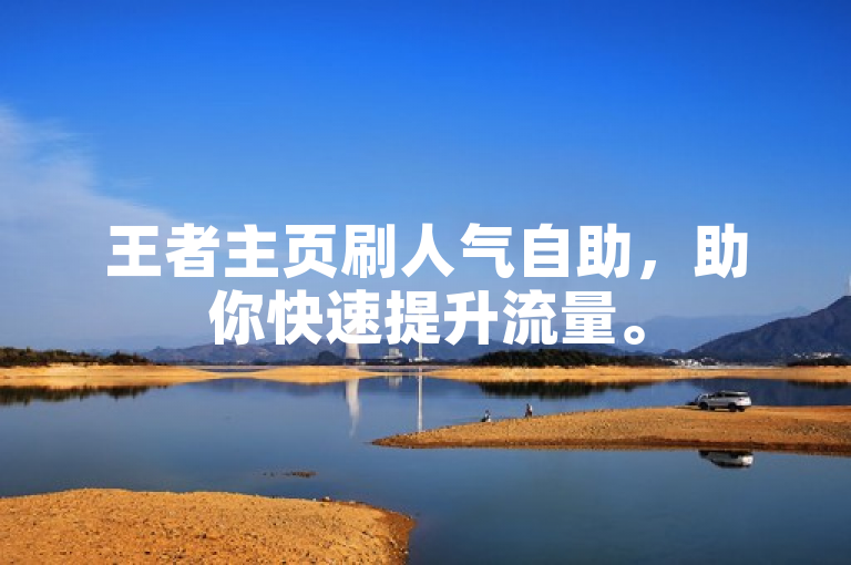 王者主页刷人气自助，助你快速提升流量。