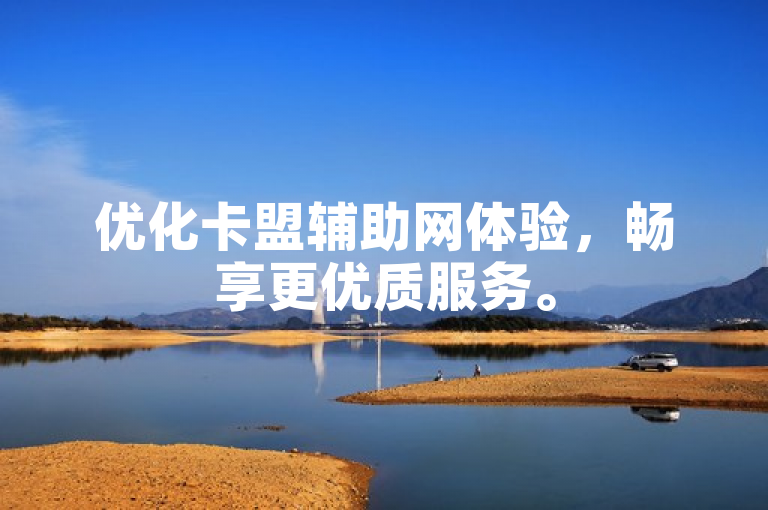 优化卡盟辅助网体验，畅享更优质服务。