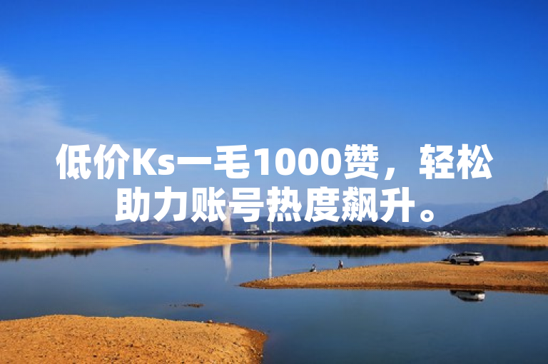 低价Ks一毛1000赞，轻松助力账号热度飙升。