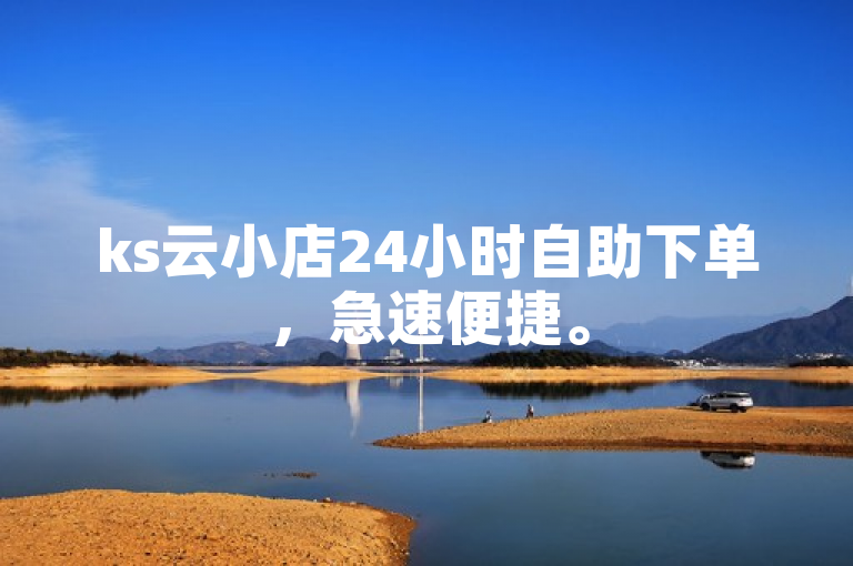 ks云小店24小时自助下单，急速便捷。