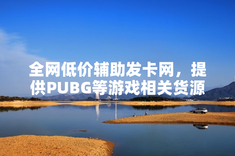 全网低价辅助发卡网，提供PUBG等游戏相关货源。