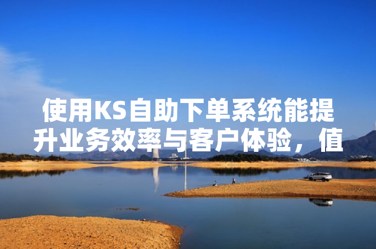 使用KS自助下单系统能提升业务效率与客户体验，值得企业采用。