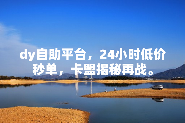 dy自助平台，24小时低价秒单，卡盟揭秘再战。