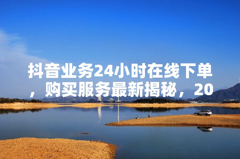 抖音业务24小时在线下单，购买服务最新揭秘，2024必学。
