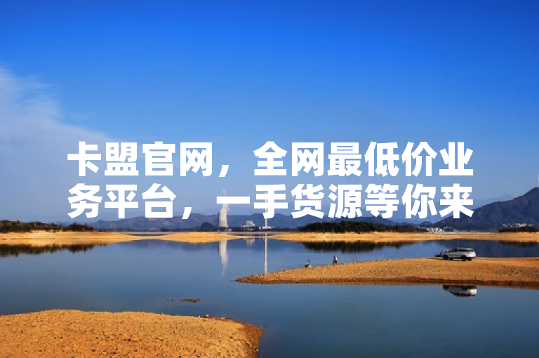 卡盟官网，全网最低价业务平台，一手货源等你来。