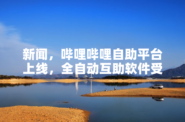 新闻，哔哩哔哩自助平台上线，全自动互助软件受关注。