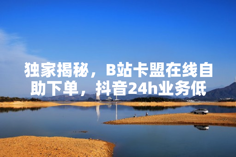 独家揭秘，B站卡盟在线自助下单，抖音24h业务低价商城！