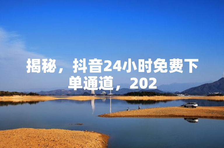 揭秘，抖音24小时免费下单通道，2025必学！