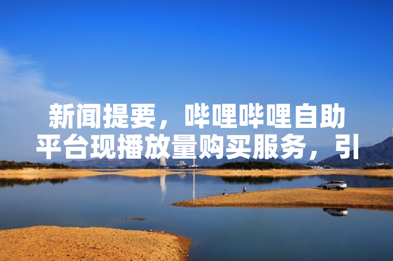 新闻提要，哔哩哔哩自助平台现播放量购买服务，引发关注。