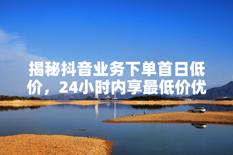 揭秘抖音业务下单首日低价，24小时内享最低价优惠。