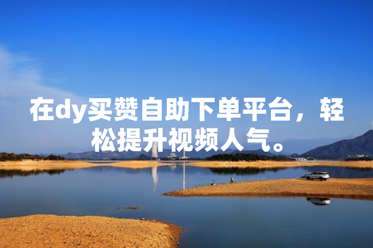 在dy买赞自助下单平台，轻松提升视频人气。