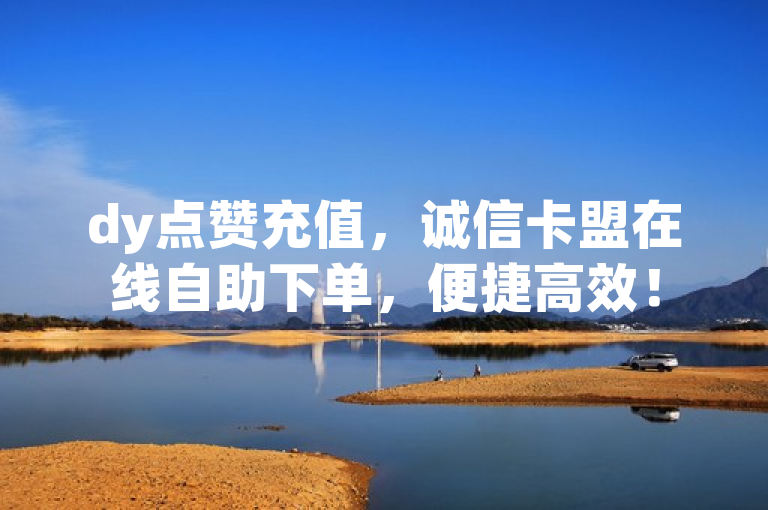 dy点赞充值，诚信卡盟在线自助下单，便捷高效！