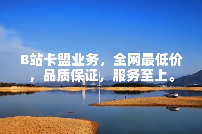B站卡盟业务，全网最低价，品质保证，服务至上。