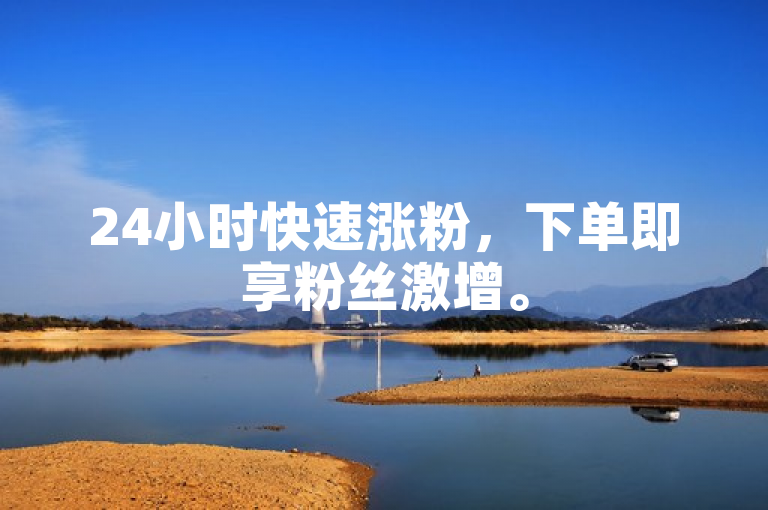 24小时快速涨粉，下单即享粉丝激增。