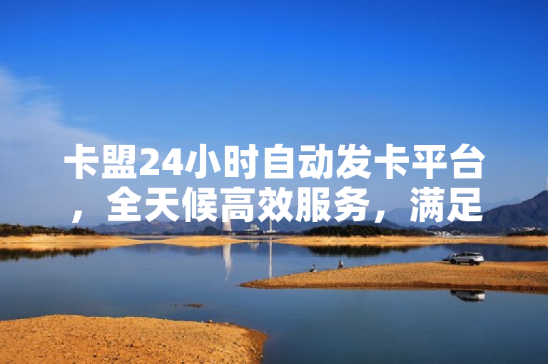 卡盟24小时自动发卡平台，全天候高效服务，满足您的即时需求。