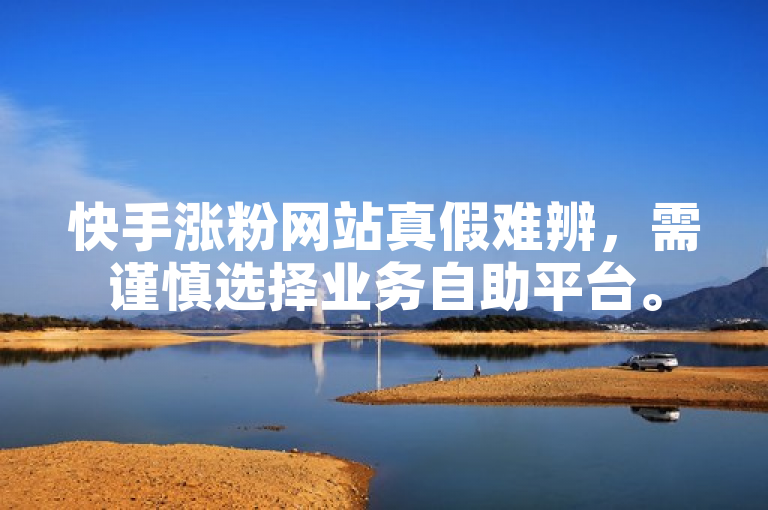 快手涨粉网站真假难辨，需谨慎选择业务自助平台。