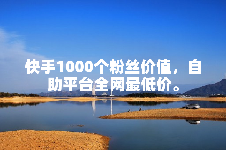 快手1000个粉丝价值，自助平台全网最低价。